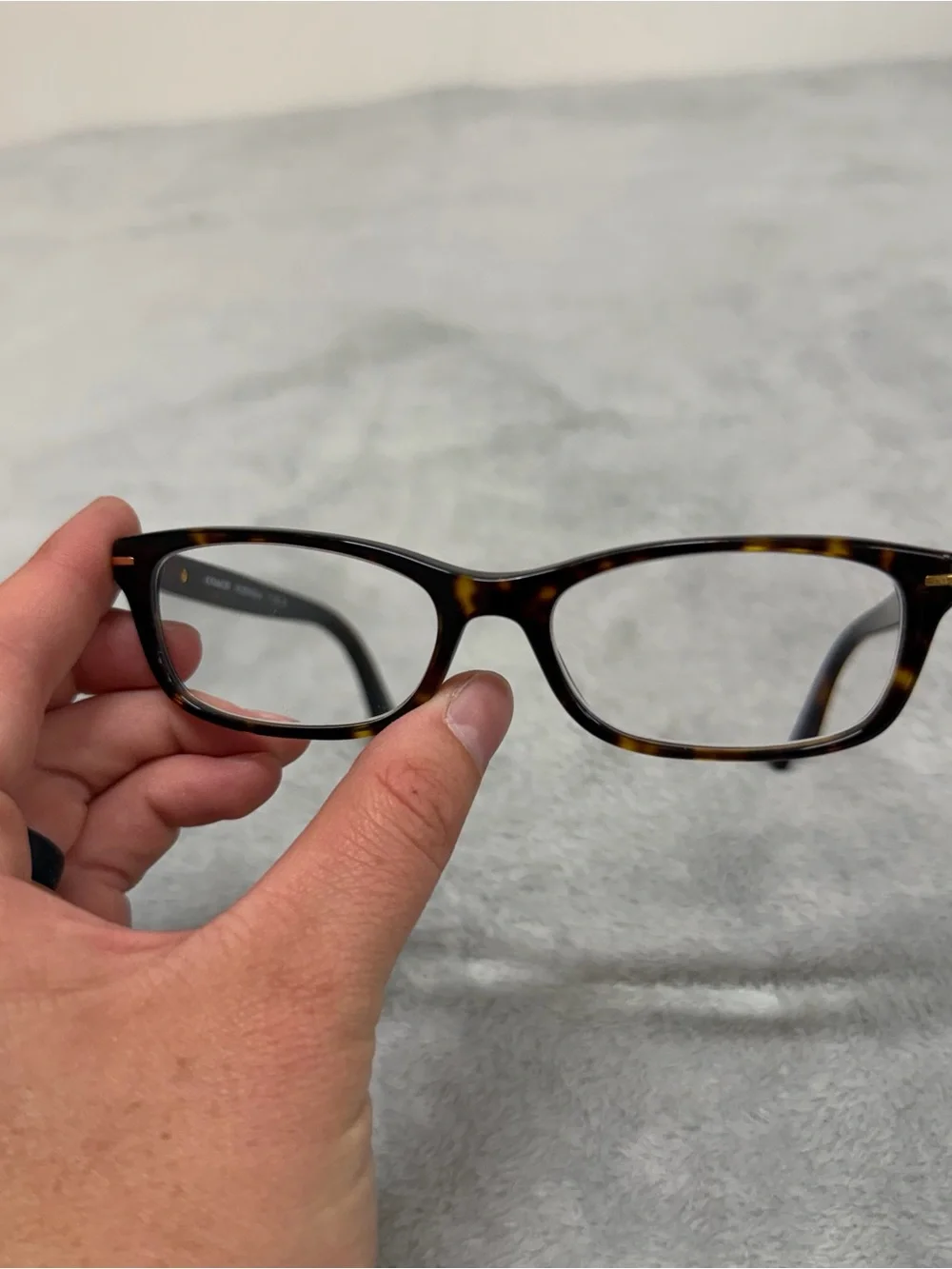 Coach Eyeglasses HC 6054 Elise 5001 Dark Tortoise Full Rim 52-16-135 FRAMES ONLY